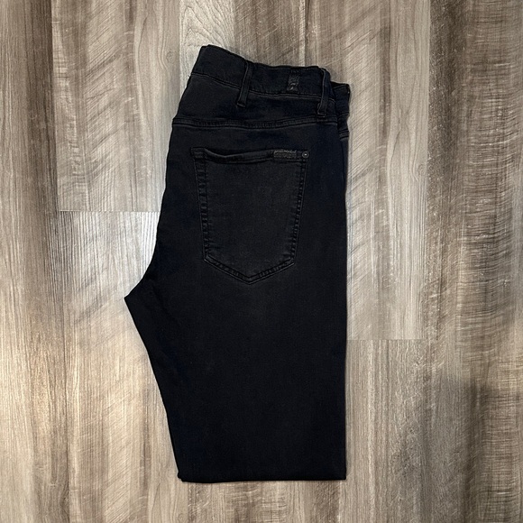 7 For All Mankind Luxe Sport Slimmy Stretch Jeans - 38 - Picture 1 of 10